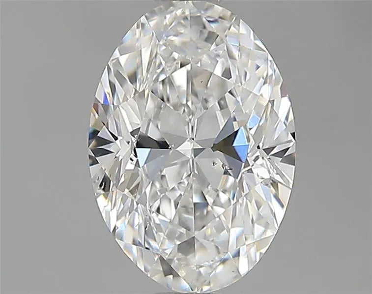 0.90ct Oval Natural Diamond (Colour F, Clarity SI1, GIA Certified)