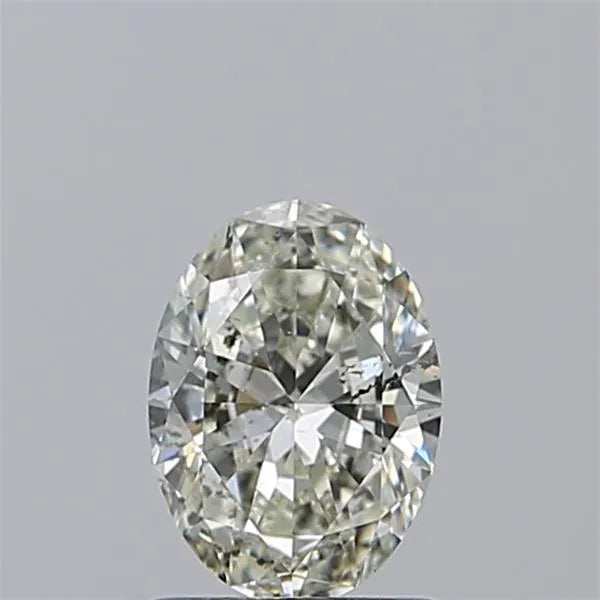 0.90ct Oval Natural Diamond (Colour H, Clarity SI1, Cut VG, IGI Certified)