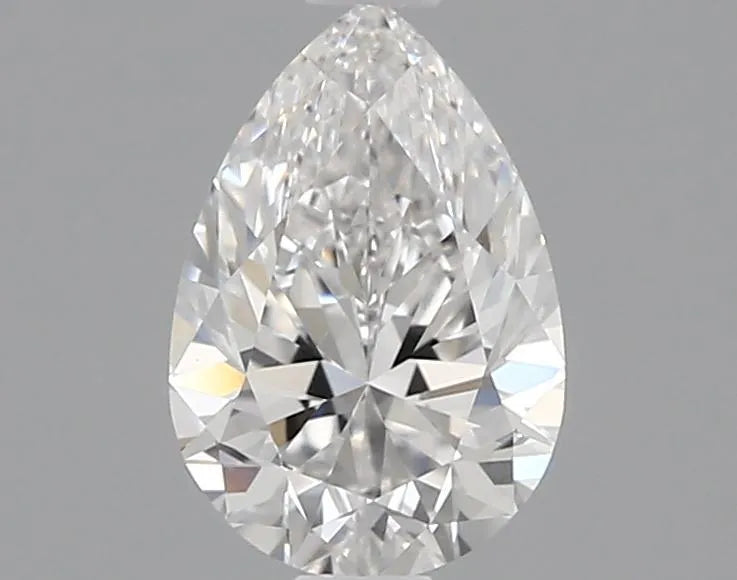 0.90ct Pear Natural Diamond (Colour E, Clarity VVS2, GIA Certified)