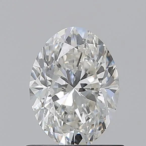 0.91ct Oval Natural Diamond (Colour H, Clarity SI1, GIA Certified)