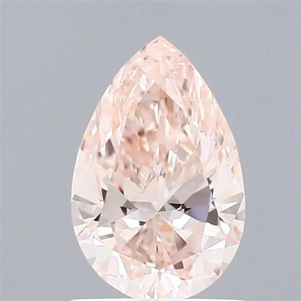0.95ct Pear Lab Grown Diamond (Colour Fancy Pink, Clarity VVS1, IGI Certified)