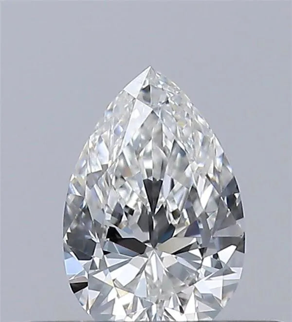 0.30ct Pear Natural Diamond (Colour F, Clarity IF, GIA Certified)