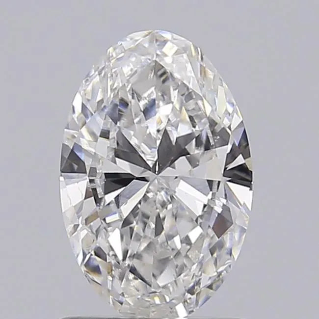 1.00ct Oval Lab Grown Diamond (Colour E, Clarity VS2, IGI Certified)