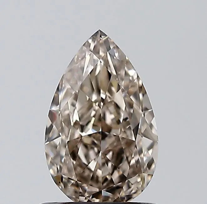 1.00ct Pear Natural Diamond (Colour Fancy Brown, Clarity VS2, GIA Certified)