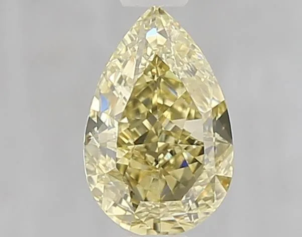 1.00ct Pear Natural Diamond (Colour Fancy Yellow, Clarity VS1, GIA Certified)