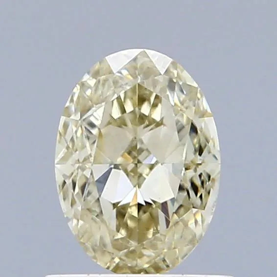 1.01ct Oval Natural Diamond (Colour Fancy Light Brownish Yellow, Clarity VS2, GIA Certified)