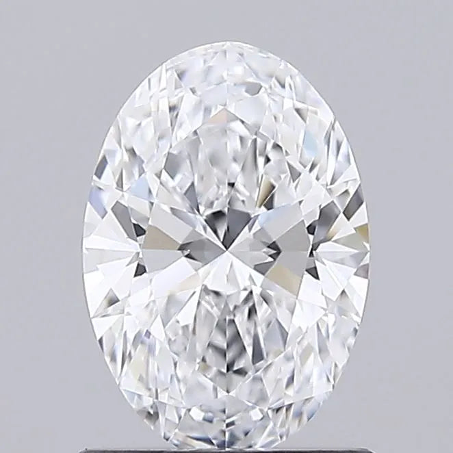 1.02ct Oval Lab Grown Diamond (Colour D, Clarity IF, Cut EX, IGI Certified)