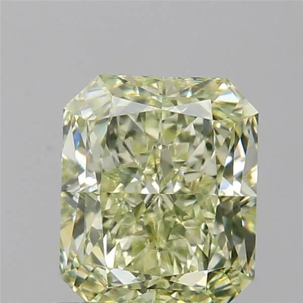 1.02ct Radiant Natural Diamond (Colour Fancy Light Green, Clarity VS1, GIA Certified)