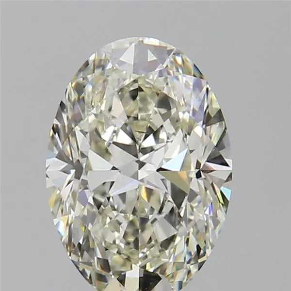 1.06ct Oval Natural Diamond (Colour K, Clarity SI1, GIA Certified)