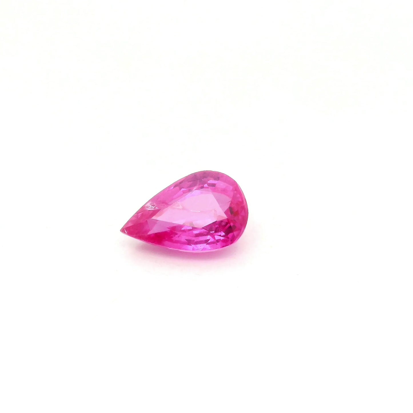 1.08ct Pear Natural Sapphire (Colour Pink, Clarity Slightly Included, Cut Faceted)