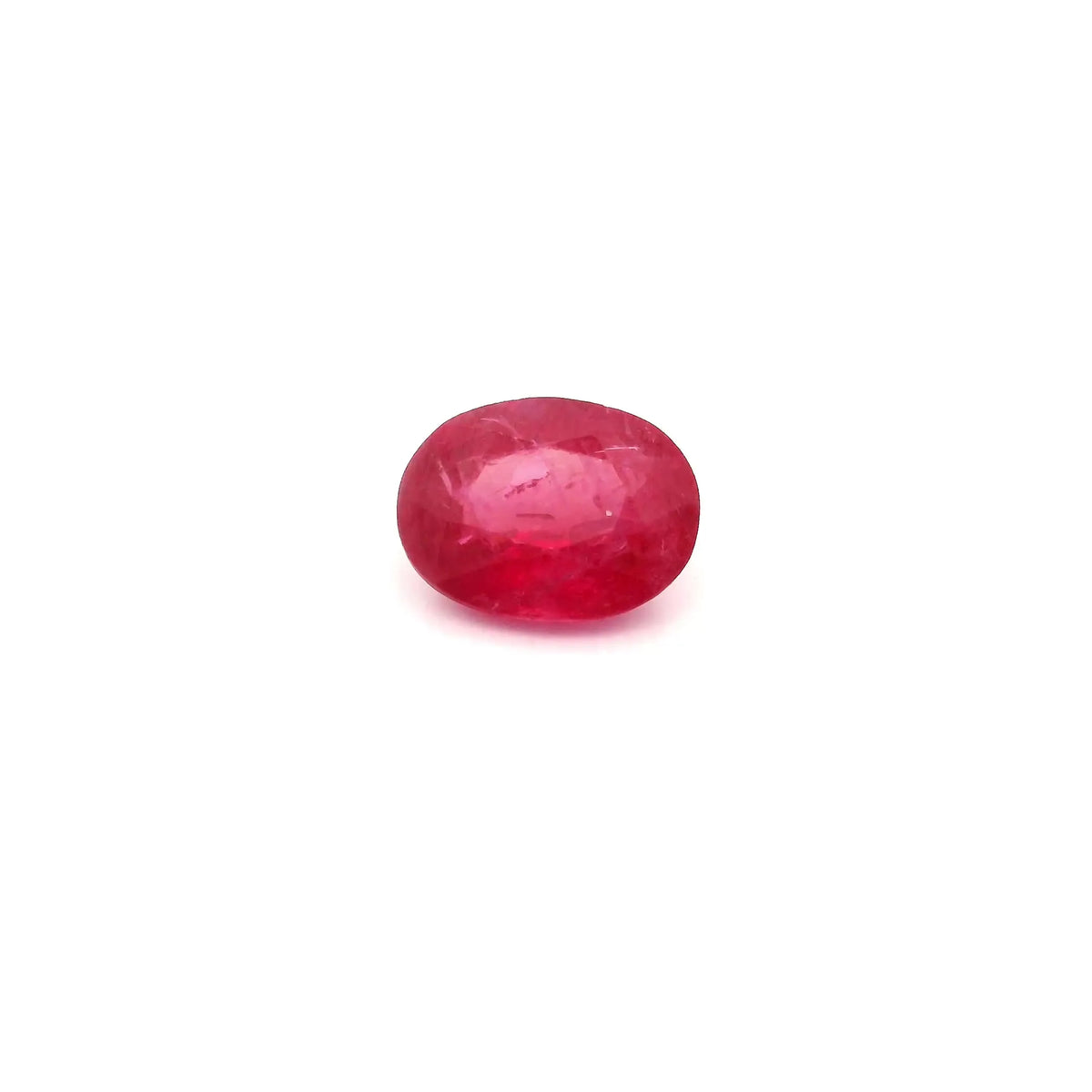 1.12ct Oval Natural Ruby (Colour Red, Clarity Slightly Included, Cut Faceted)
