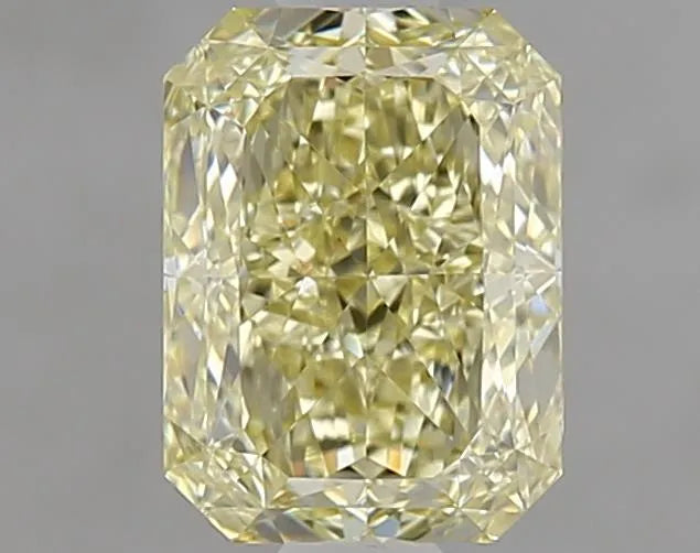 1.20ct Radiant Natural Diamond (Colour Fancy Light Yellow, Clarity VVS2, GIA Certified)