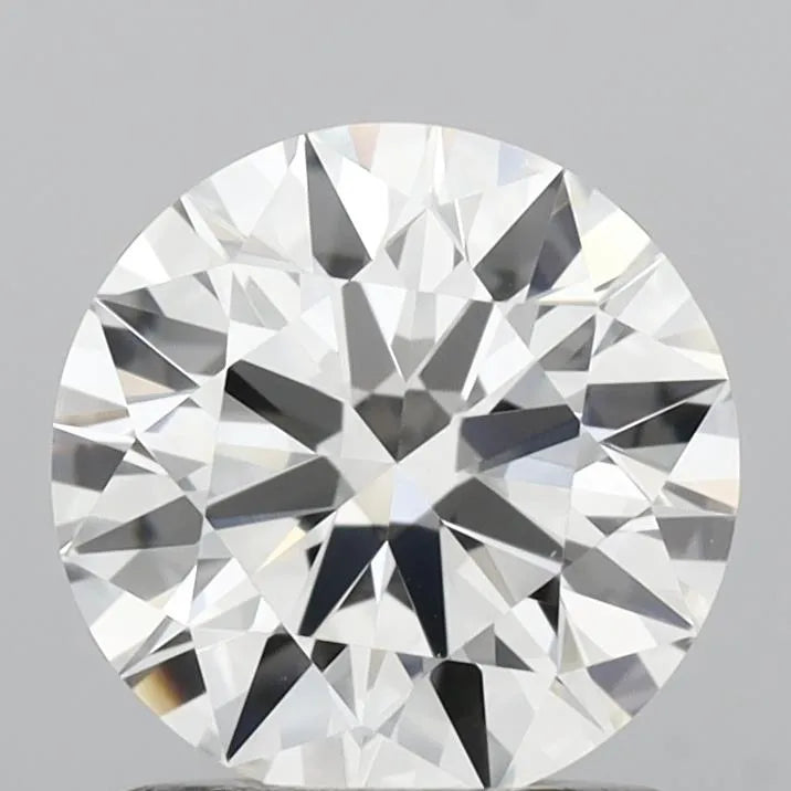 1.23ct Round Natural Diamond (Colour F, Clarity VVS2, Cut EX, HRD Certified)