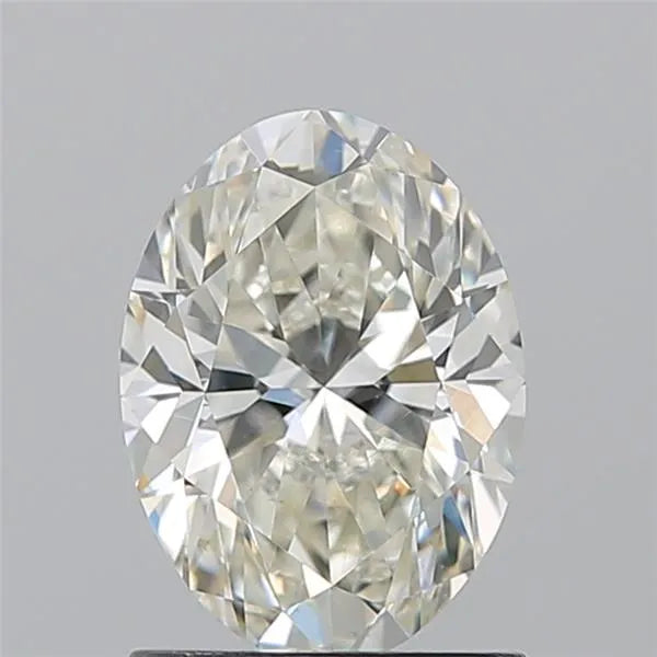 1.30ct Oval Natural Diamond (Colour J, Clarity VS2, GIA Certified)