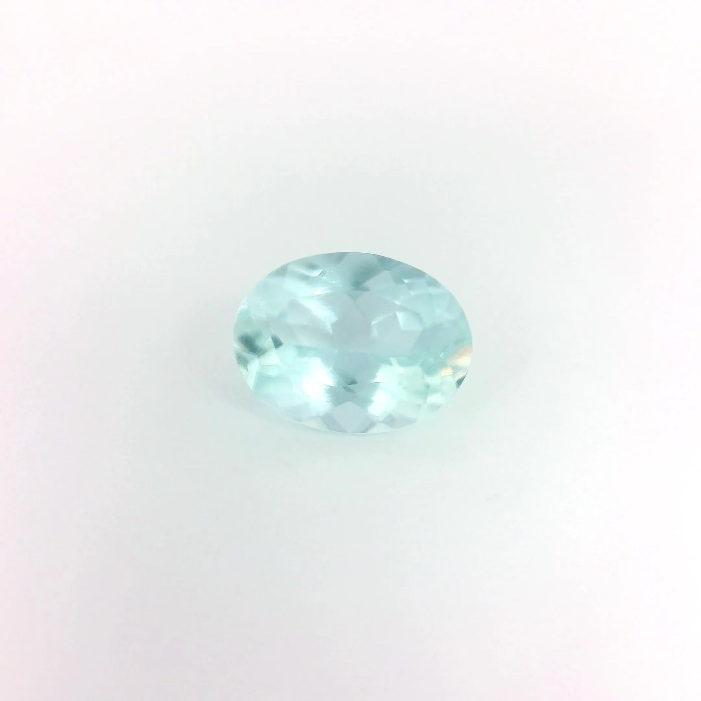 1.35ct Oval Natural Aquamarine (Colour Blue, Clarity Eye Clean, Cut Faceted)