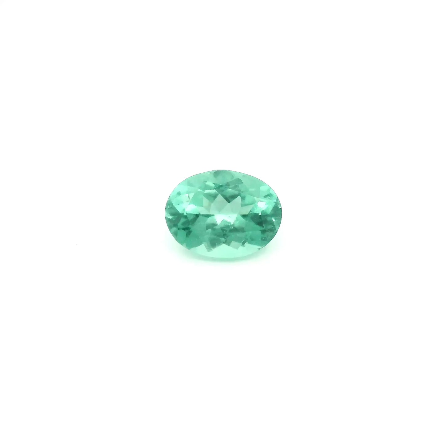1.39ct Oval Natural Tourmaline (Colour Blue, Clarity Slightly Included, Cut Faceted)