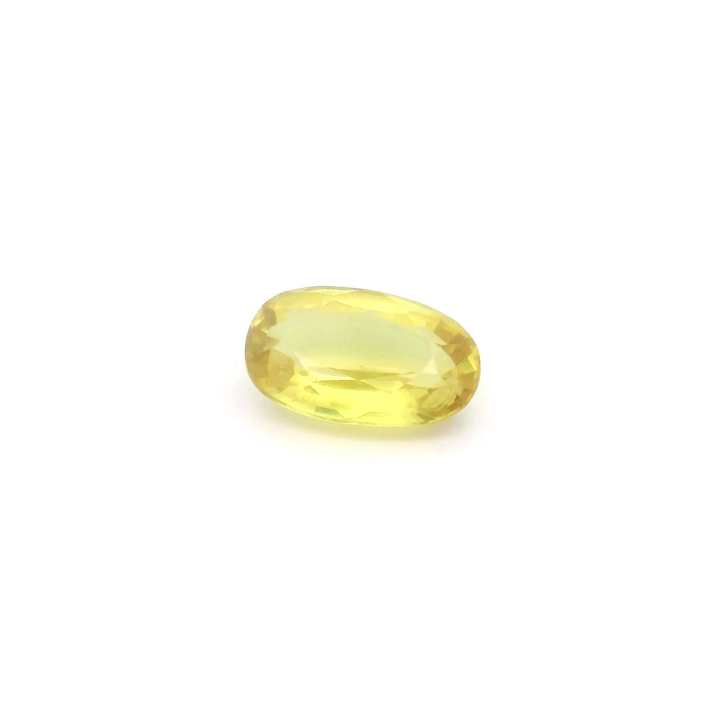 1.43ct Oval Natural Sapphire (Colour Yellow, Clarity Eye Clean, Cut Faceted)