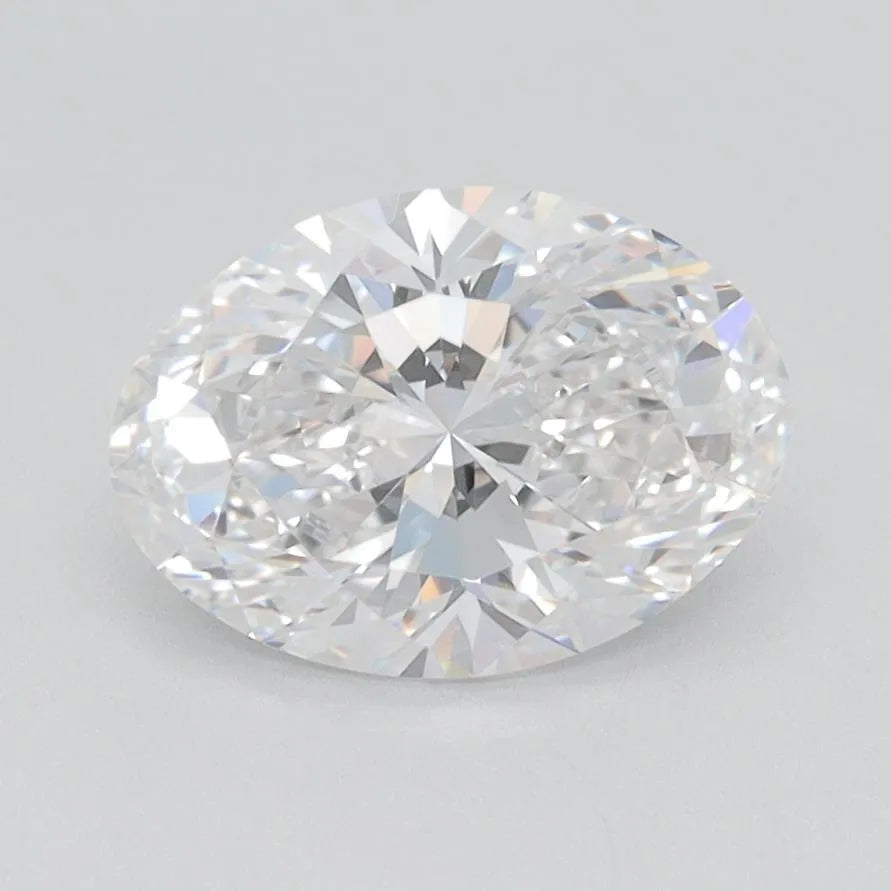 1.50ct Oval Lab Grown Diamond (Colour D, Clarity IF, IGI Certified)