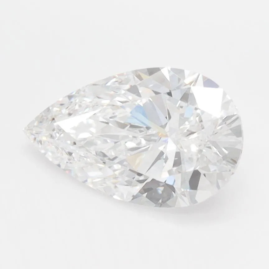 1.50ct Pear Lab Grown Diamond (Colour D, Clarity IF, IGI Certified)