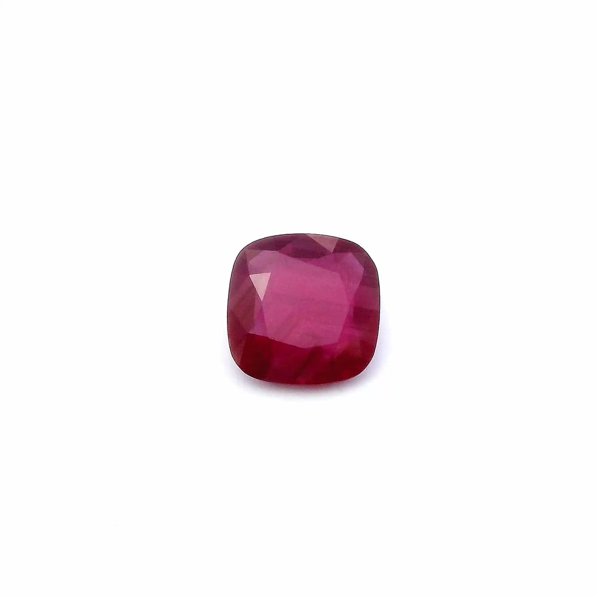 1.58ct Cushion Natural Ruby (Colour Red, Clarity Moderately Included, Cut Faceted)