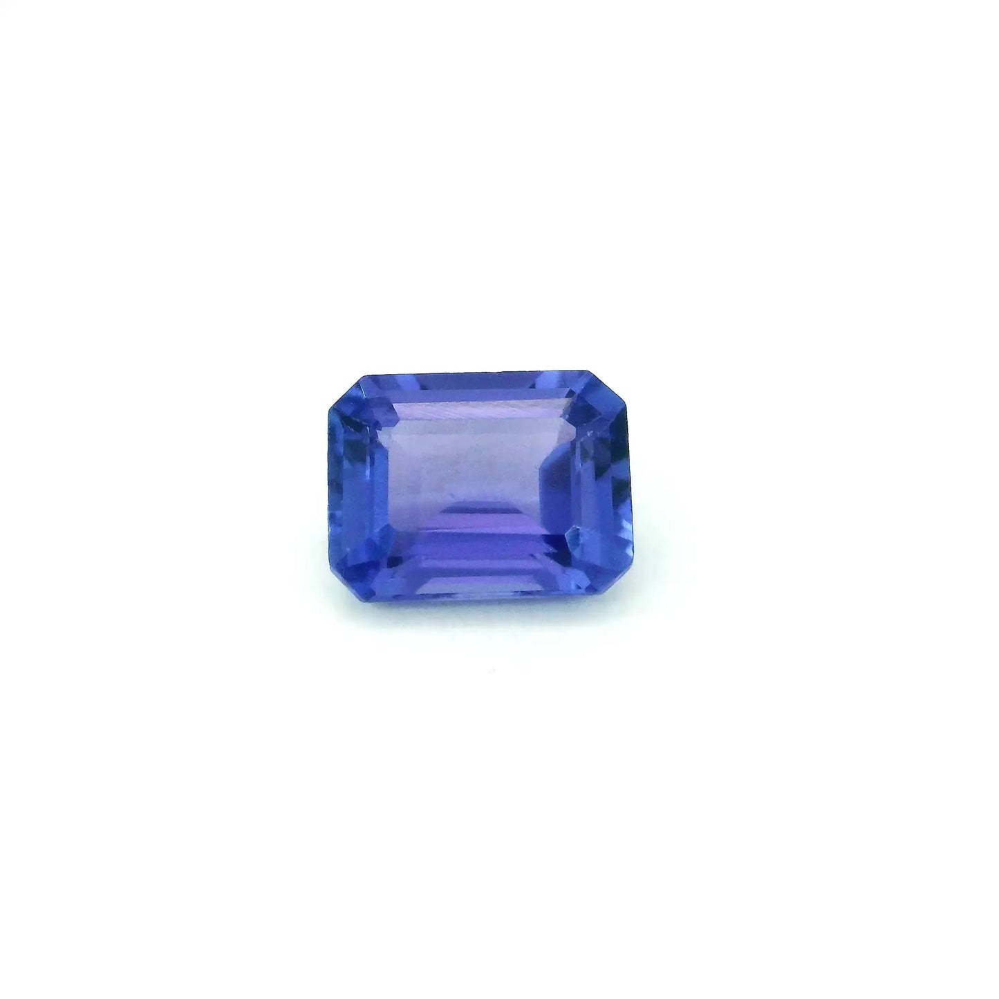1.60ct Emerald Natural Tanzanite (Colour Blue, Clarity Eye Clean, Cut Faceted)