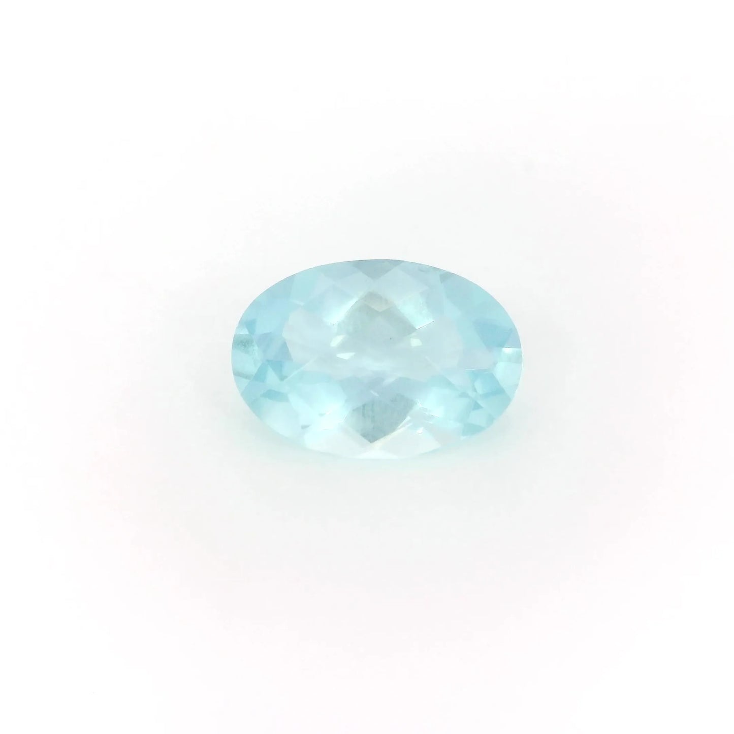 1.67ct Oval Natural Aquamarine (Colour Blue, Clarity Slightly Included, Cut Faceted)