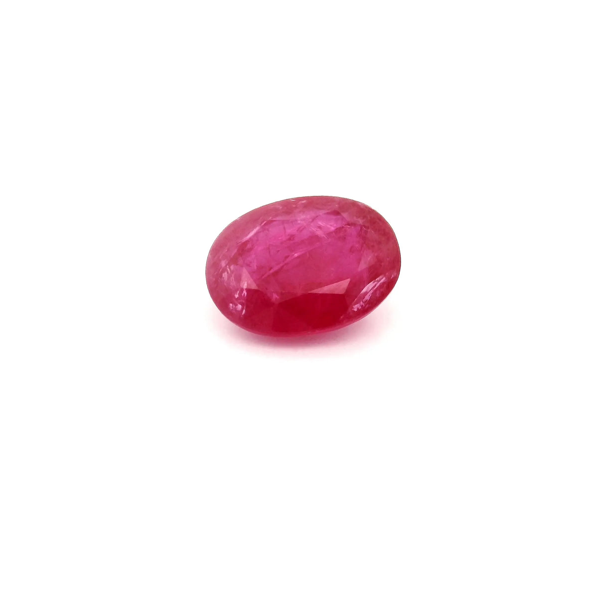 1.67ct Oval Natural Ruby (Colour Red, Clarity Moderately Included, Cut Faceted)