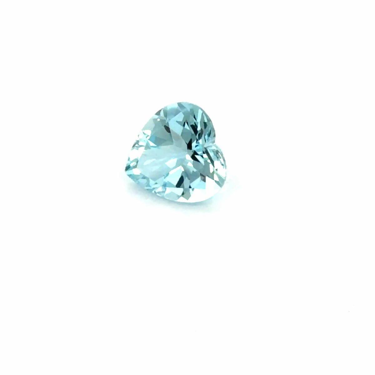 1.69ct Heart Natural Aquamarine (Colour Blue, Clarity Eye Clean, Cut Faceted)