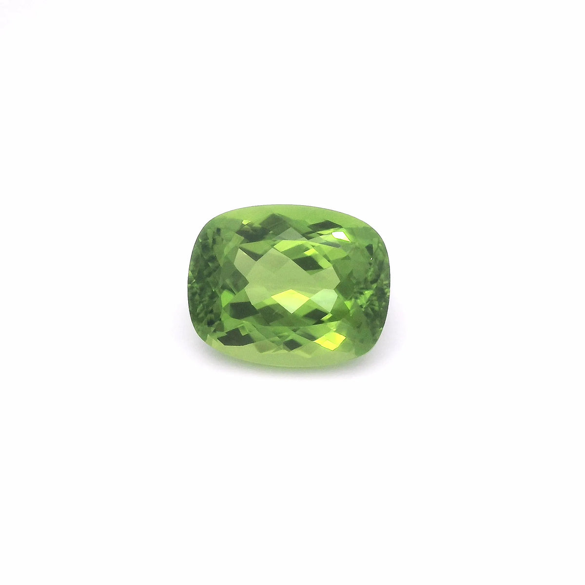 11.67ct Cushion Natural Peridot (Colour Green, Clarity Eye Clean, Cut Faceted)