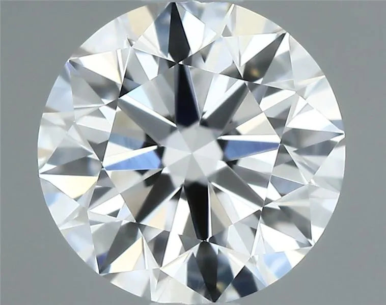 0.57ct Round Natural Diamond (Colour D, Clarity VVS2, Cut EX, GIA Certified)