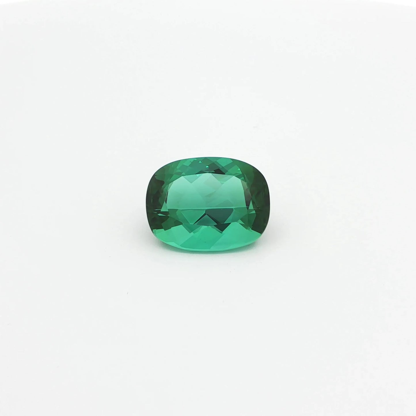 13.30ct Cushion Natural Tourmaline (Colour Green, Clarity Eye Clean, Cut Faceted)