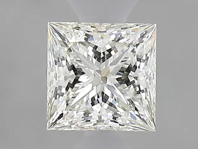 0.52ct Princess Natural Diamond (Colour J, Clarity VVS1, GIA Certified)