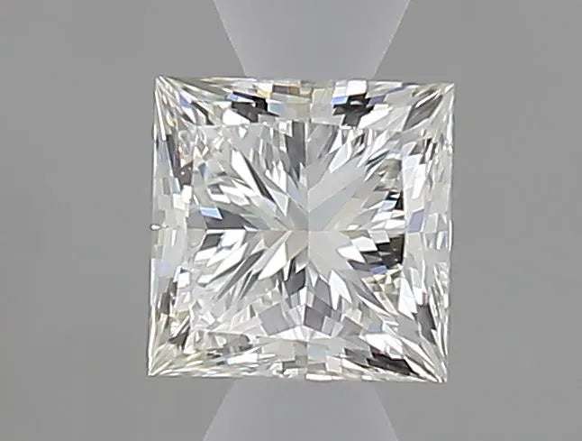 0.50ct Princess Natural Diamond (Colour J, Clarity VVS2, GIA Certified)