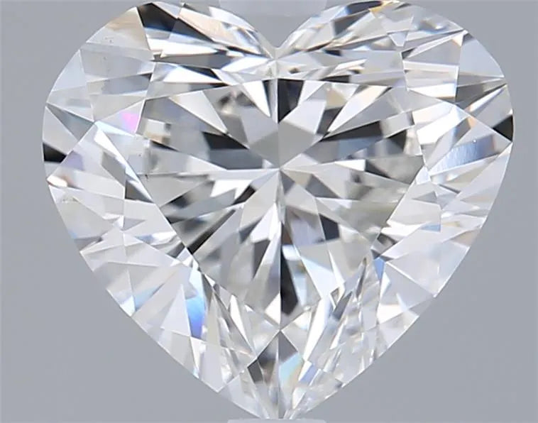 2.00ct Heart Lab Grown Diamond (Colour F, Clarity VS1, IGI Certified)