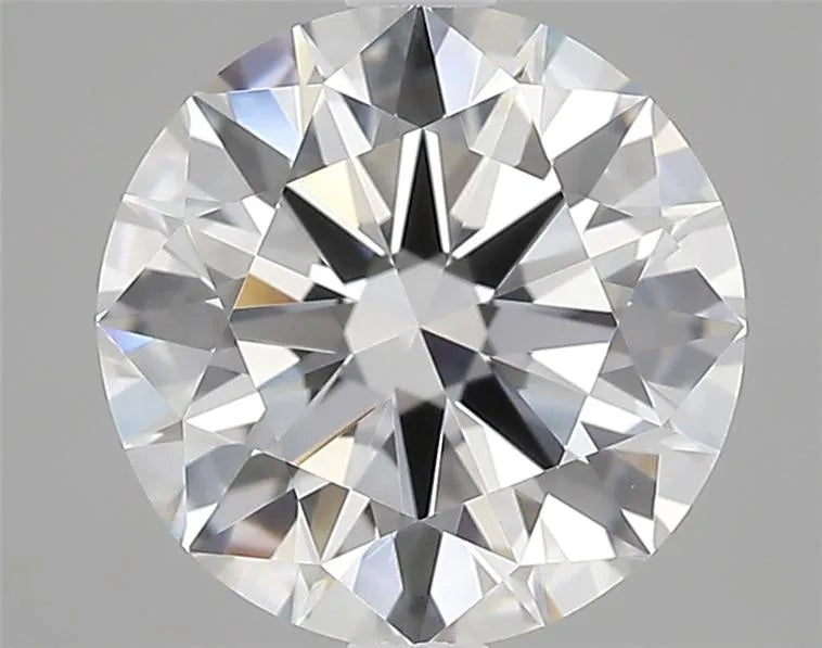 2.01ct Round Natural Diamond (Colour D, Clarity IF, Cut EX, HRD Certified)