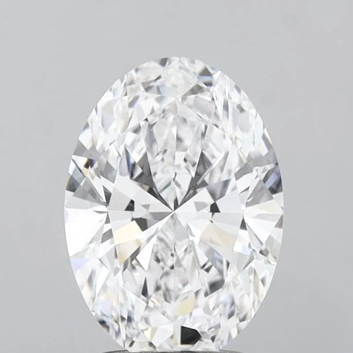 2.03ct Oval Lab Grown Diamond (Colour D, Clarity VVS1, IGI Certified)