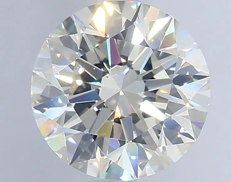 2.06ct Round Natural Diamond (Colour Blue, Clarity VS2, Cut EX, GIA Certified)
