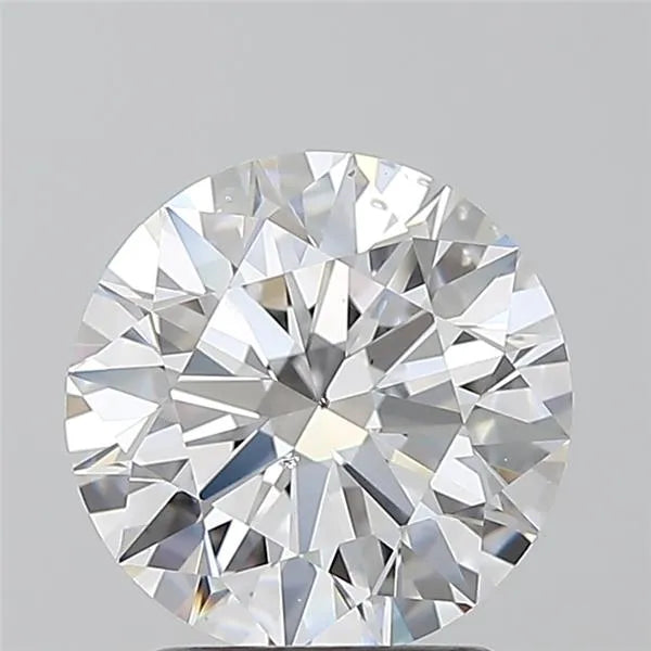 2.07ct Round Natural Diamond (Colour D, Clarity SI1, Cut EX, GIA Certified)