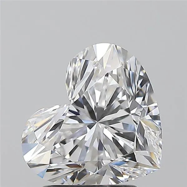 2.09ct Heart Natural Diamond (Colour D, Clarity FL, GIA Certified)