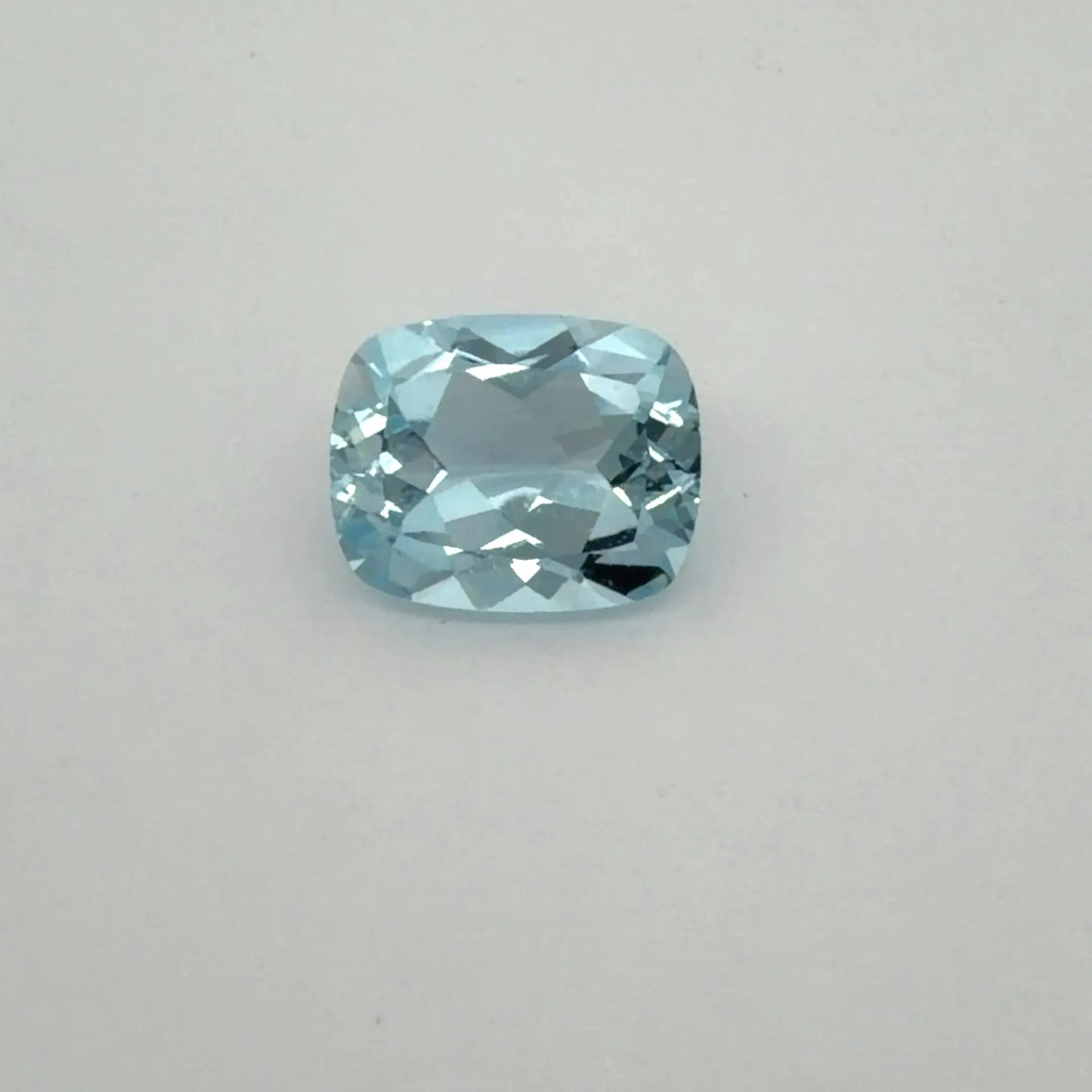 2.55ct Cushion Natural Aquamarine (Colour Blue, Clarity Slightly Included, Cut Faceted)