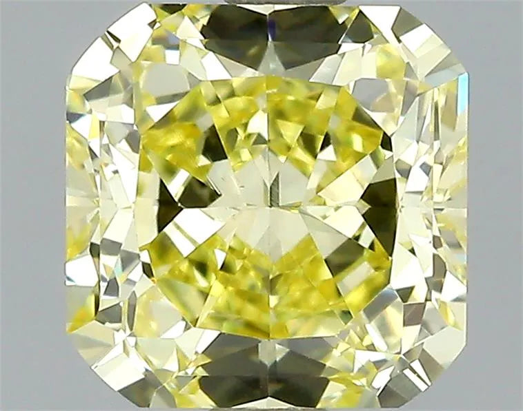 1.03ct Cushion brilliant Natural Diamond (Colour Fancy Intense Yellow, Clarity VVS2, GIA Certified)