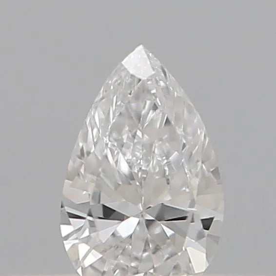 0.07ct Pear Natural Diamond (Colour D, Clarity VVS2, Cut VG, IGI Certified)