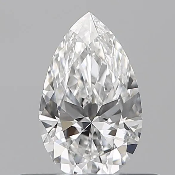 0.07ct Pear Natural Diamond (Colour D, Clarity VVS1, Cut VG, IGI Certified)