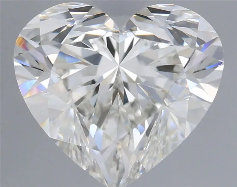 2.01ct Heart Natural Diamond (Colour F, Clarity VVS2, Cut VG, IGI Certified)