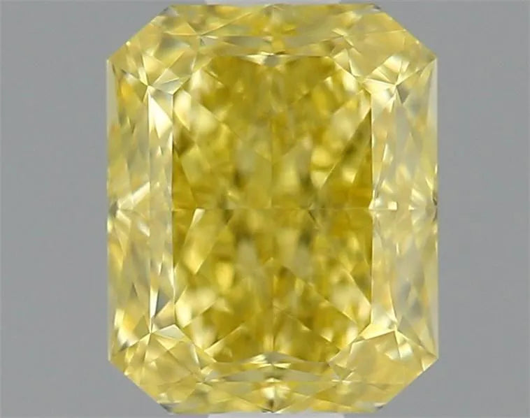 0.81ct Radiant Natural Diamond (Colour Fancy Intense Yellow, Clarity VVS1, Cut GD, GIA Certified)
