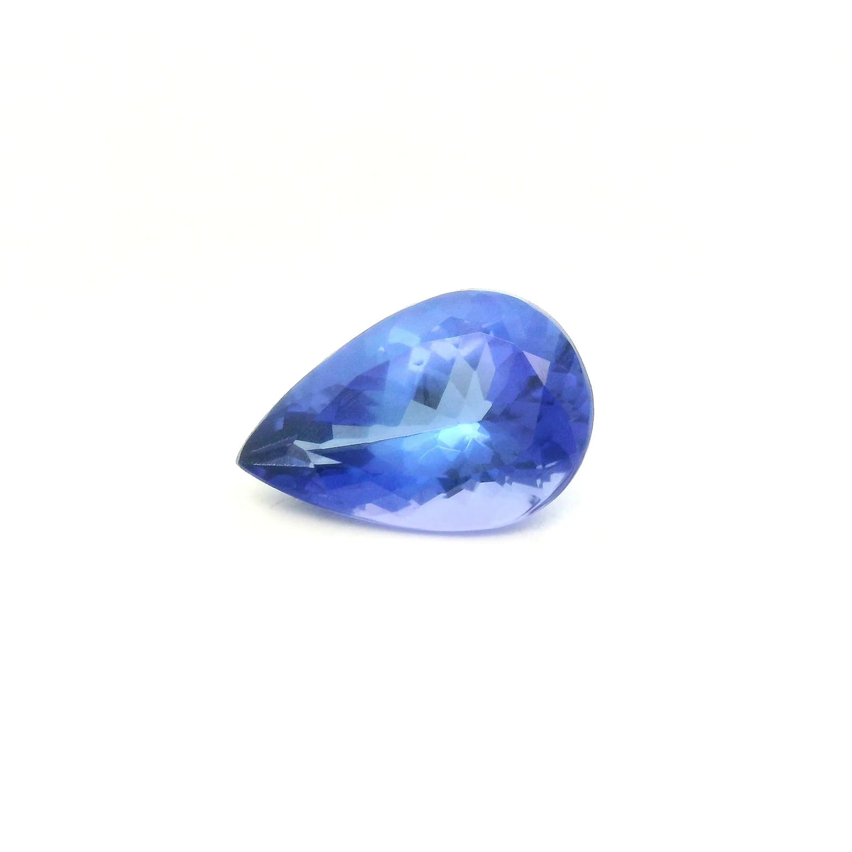 3.02ct Pear Natural Tanzanite (Colour Blue, Clarity Eye Clean, Cut Faceted)