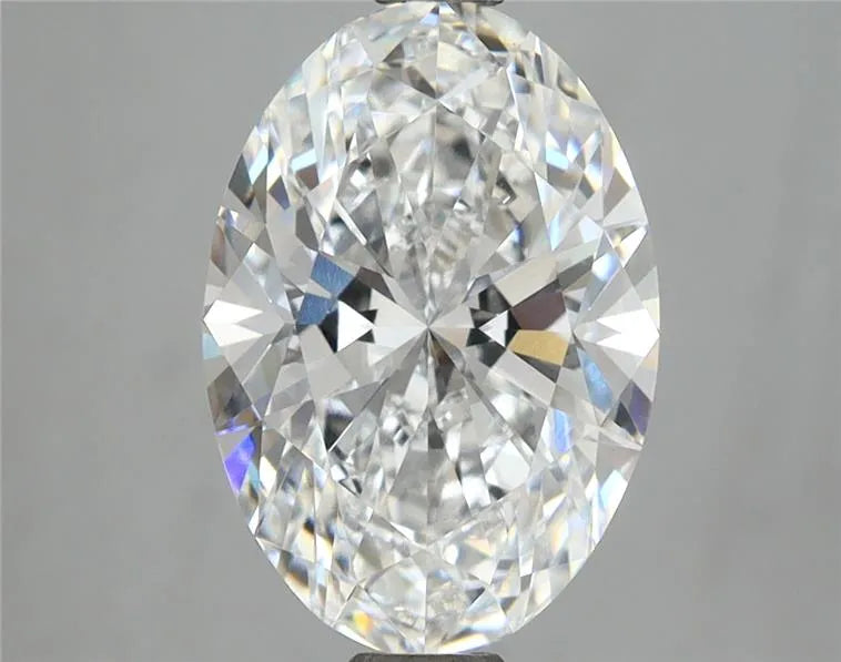 3.09ct Oval Lab Grown Diamond (Colour D, Clarity VVS2, IGI Certified)