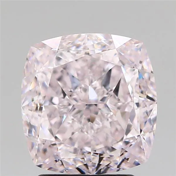 3.26ct Cushion brilliant Natural Diamond (Colour Very Light Pink, Clarity VVS1, GIA Certified)