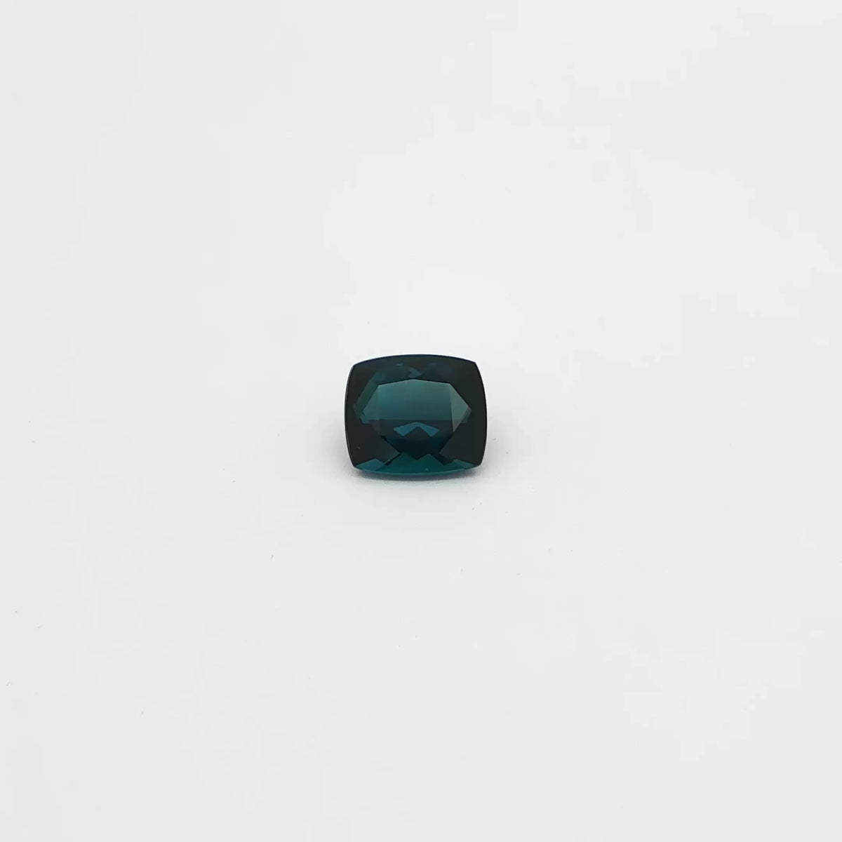 3.31ct Cushion Natural Tourmaline (Colour Blue, Clarity Eye Clean, Cut Faceted)