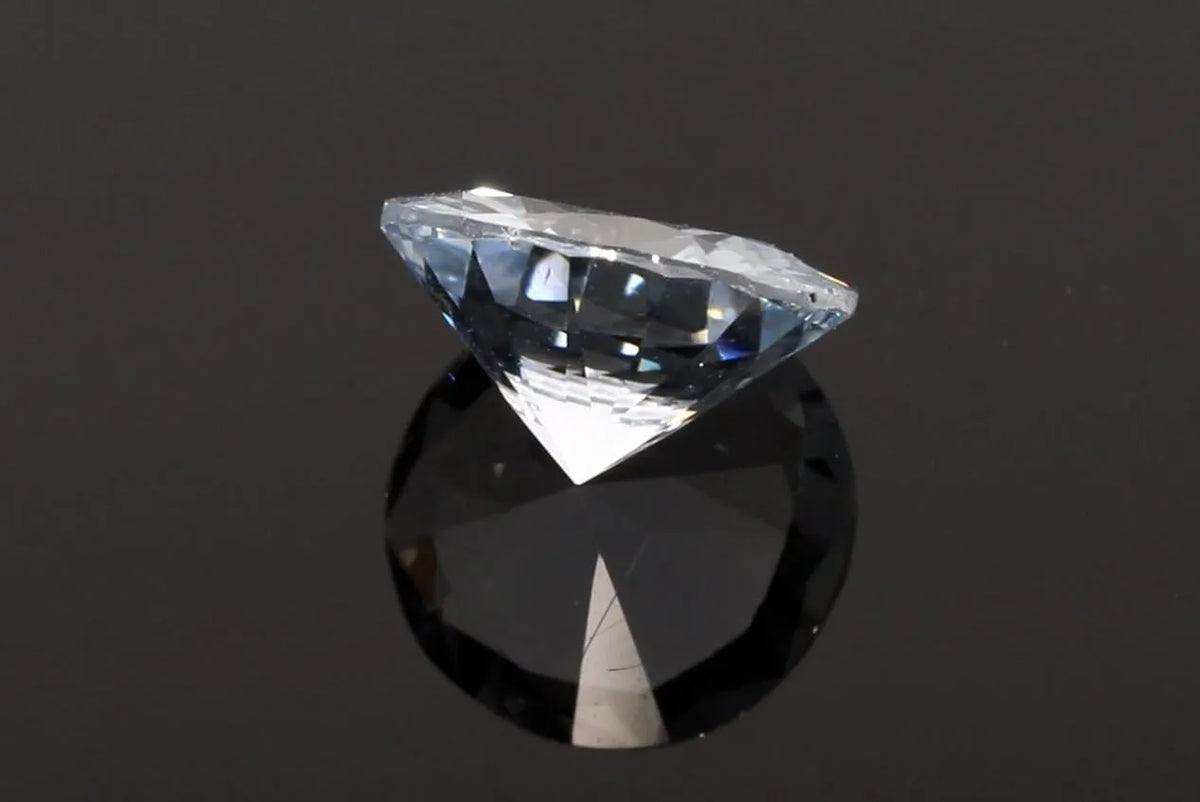 3.51ct Round Natural Sapphire (Colour White, Clarity Eye Clean, Cut Faceted)